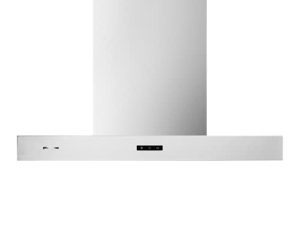 شفاط معلق على الحائط Pacific 30/36 '' ، مدخنة Euro Style T-box ، مؤشر سرعة LED ، ميزة تأخير الإيقاف ، حد أقصى 750CFM (36 بوصة)