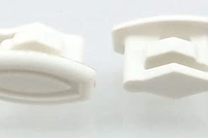 AP4484666 ، WD12X10304 لغطاء نهاية منزلق للرف ، عبوتان من جنرال إلكتريك