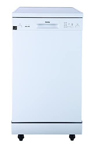 Danby DDW1805EWP غسالة أطباق محمولة ، أبيض Danby DDW1805EWP غسالة أطباق محمولة ، أبيض