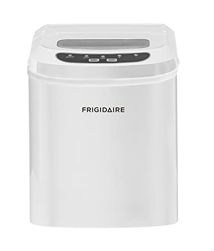 Frigidaire EFIC102-WHITE صانع مضغوط محمول ، آلة صنع الثلج بسطح علوي ، أبيض ، 26 رطل في اليوم Frigidaire EFIC102-WHITE صانع مضغوط محمول ، آلة صنع الثلج بسطح علوي ، أبيض ، 26 رطل في اليوم