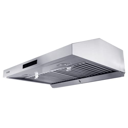 شفاط VESTA Atlanta 860CFM 30 بوصة من الفولاذ المقاوم للصدأ تحت الخزانة مع محرك مزدوج ، 6 مستويات من السرعة ، شاشة تعمل باللمس ، مصابيح GU10 LED ، فلاتر حاجز ، وصينية زيت شفاط VESTA Atlanta 860CFM 30 بوصة من الفولاذ المقاوم للصدأ تحت الخزانة مع محرك مزدوج ، 6 مستويات من السرعة ، شاشة تعمل باللمس ، مصابيح GU10 LED ، فلاتر حاجز ، وصينية زيت