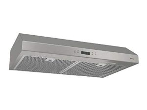 شفاط المطبخ Broan-NuTone BCDJ136SS Glacier 36 بوصة تحت الخزانة 4 اتجاهات قابل للتحويل مع مروحة عادم 3 سرعات وضوء ، من الفولاذ المقاوم للصدأ