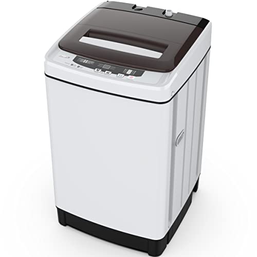 KUMIO 1.5CU.FT غسالة ملابس محمولة أوتوماتيكية ، 11 رطل غسالة مدمجة مع 8 برامج 10 مستويات ماء | شاشة LED | وظيفة قفل الأطفال | توفير مساحة للشقق ، مساكن الطلبة ، سكن متنقل KUMIO 1.5CU.FT غسالة ملابس محمولة أوتوماتيكية ، 11 رطل غسالة مدمجة مع 8 برامج 10 مستويات ماء | شاشة LED | وظيفة قفل الأطفال | توفير مساحة للشقق ، مساكن الطلبة ، سكن متنقل