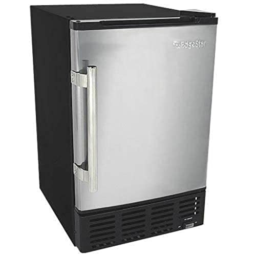 صانع ثلج مدمج من EdgeStar IB120SS ، سعة 12 رطلاً ، مصنوع من الفولاذ المقاوم للصدأ والأسود صانع ثلج مدمج من EdgeStar IB120SS ، سعة 12 رطلاً ، مصنوع من الفولاذ المقاوم للصدأ والأسود
