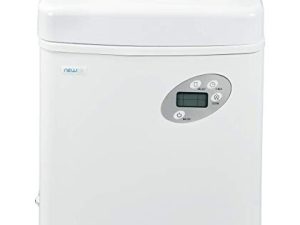 NewAir Portable Ice Maker 50 lb. Daily، Countertop Design، 3 Size Bullet Shaped Ice، AI-215W، أبيض