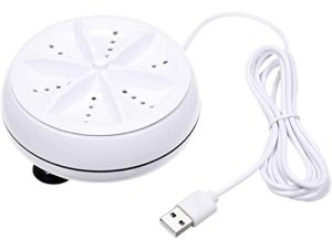 غسالة صغيرة Eioflia 2in1 غسالة توربينية دوارة محمولة مع كابل USB مناسبة للسفر إلى المنزل ورحلة عمل (B) غسالات صغيرة وغسالات توربو وغسالات وملحقات ، مفردة