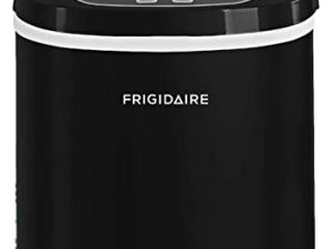 Frigidaire ، صانع ثلج صغير محمول 26 رطلاً ، آلة صنع الثلج ، أسود