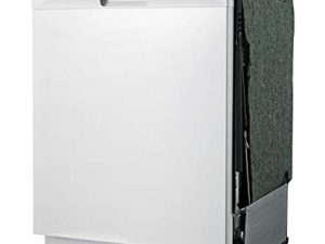 SD-6501W: Energy Star 24 غسالة أطباق مدمجة من الفولاذ المقاوم للصدأ بحوض طويل مع تجفيف ساخن - أبيض