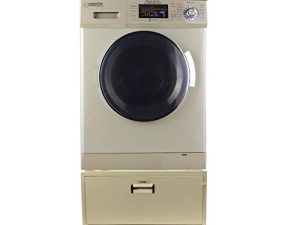 Equator Ver 2 Pro 24 "غسالة ومجفف كومبو مهووس / بدون تهوية 1200 دورة في الدقيقة + قاعدة ChGold