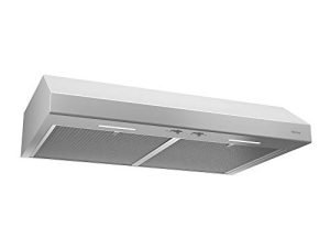 Broan-NuTone BCSEK130WW Energy Star Certified Ligh Glacier 30-inch Under-Cabinet 4-Way شفاط المطبخ القابل للتحويل مع 2-Speed Exhaust Fan and Light، 300 Max Blower CFM، White