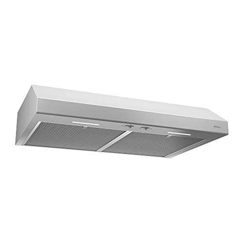 Broan-NuTone BCSEK130WW Energy Star Certified Ligh Glacier 30-inch Under-Cabinet 4-Way شفاط المطبخ القابل للتحويل مع 2-Speed Exhaust Fan and Light، 300 Max Blower CFM، White Broan-NuTone BCSEK130WW Energy Star Certified Ligh Glacier 30-inch Under-Cabinet 4-Way شفاط المطبخ القابل للتحويل مع 2-Speed Exhaust Fan and Light، 300 Max Blower CFM، White