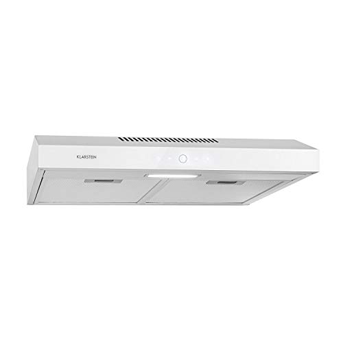 KLARSTEIN Contempo Neo - شفاط طباخ مثبت تحت التركيب ، عرض إعادة التدوير 90 سم ، أقصى قوة عادم 175 م³ / ساعة ، SenseControl ، تحكم متكامل باللمس ، مصابيح LED للطباخ ، تصميم أنيق KLARSTEIN Contempo Neo - شفاط طباخ مثبت تحت التركيب ، عرض إعادة التدوير 90 سم ، أقصى قوة عادم 175 م³ / ساعة ، SenseControl ، تحكم متكامل باللمس ، مصابيح LED للطباخ ، تصميم أنيق