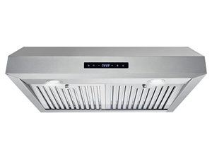 شفاط المطبخ من الفولاذ المقاوم للصدأ COSMO UMC30 تحت الخزانة مع 380 CFM ، مرشحات دائمة ومصابيح LED ، 30 بوصة