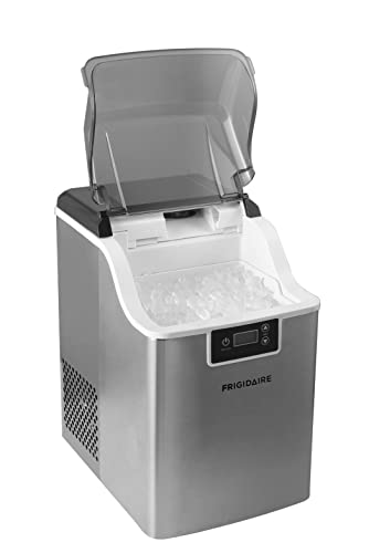 Frigidaire Countertop Crunchy Chewable Nugget Ice Maker V2 ، 44 رطلاً في اليوم ، الفولاذ المقاوم للصدأ Frigidaire Countertop Crunchy Chewable Nugget Ice Maker V2 ، 44 رطلاً في اليوم ، الفولاذ المقاوم للصدأ