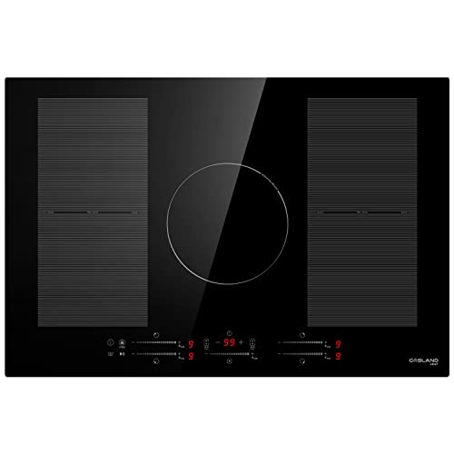 موقد حثي كهربائي 30 بوصة GASLAND Chef IH77BFH ، 5 شعلات معززة بما في ذلك 2 عنصر مرن ، 9 مستويات طاقة ، تحكم باللمس بالمستشعر ، قفل أمان ، مؤقت 1-99 دقيقة ، 240 فولت موقد حثي كهربائي 30 بوصة GASLAND Chef IH77BFH ، 5 شعلات معززة بما في ذلك 2 عنصر مرن ، 9 مستويات طاقة ، تحكم باللمس بالمستشعر ، قفل أمان ، مؤقت 1-99 دقيقة ، 240 فولت