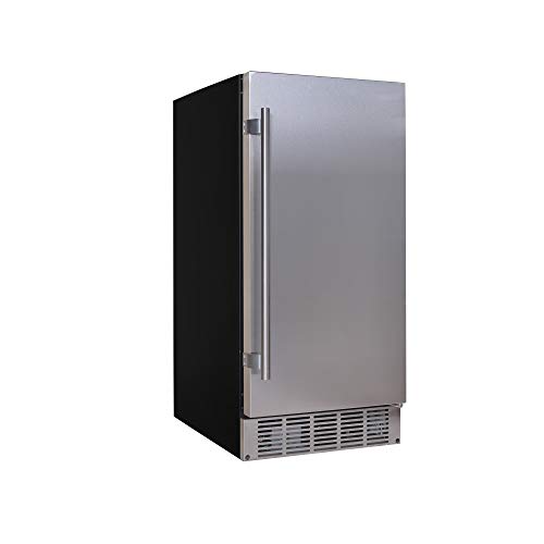 إيدج ستار IB250SS 15 بوصة عرض 20 رطل. صانع ثلج مدمج بسعة 25 رطلاً. إنتاج الثلج اليومي - لا يتطلب تصريف إيدج ستار IB250SS 15 بوصة عرض 20 رطل. صانع ثلج مدمج بسعة 25 رطلاً. إنتاج الثلج اليومي - لا يتطلب تصريف