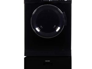 Equator Ver 2 Pro 24 "غسالة ومجفف كومبو مهووس / بدون تهوية 1200 دورة في الدقيقة + قاعدة سوداء