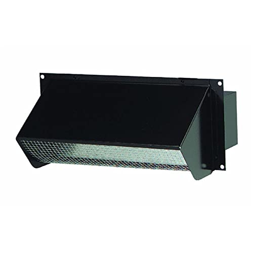 غطاء حائط Broan Black 639 لقناة 3-1 / 4 "x 10" لشفاطات المطبخ ومراوح تهوية الحمام غطاء حائط Broan Black 639 لقناة 3-1 / 4 "x 10" لشفاطات المطبخ ومراوح تهوية الحمام