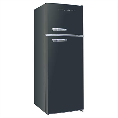 Frigidaire EFR753-BLACK EFR753 ثلاجة بحجم شقة ريترو مع فريزر علوي - ثلاجة ببابين بسعة تخزين 7.5 قدم مكعب ، أرفف مانعة للانسكاب قابلة للتعديل ، صناديق باب وكرسي ، أسود Frigidaire EFR753-BLACK EFR753 ثلاجة بحجم شقة ريترو مع فريزر علوي - ثلاجة ببابين بسعة تخزين 7.5 قدم مكعب ، أرفف مانعة للانسكاب قابلة للتعديل ، صناديق باب وكرسي ، أسود