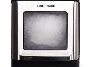 Frigidaire EFIC235-AMZ صانعة الثلج المقرمشة القابلة للمضغ ، 44 رطلاً في اليوم ، وظيفة التنظيف الذاتي