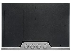 موقد فريجيدير بروفيشنال FPIC3077RF 30 "ADA متوافق مع 4 عناصر ، تقنية PowerPlus الحثية ، عنصر جسر SpacePro ، وأدوات تحكم بالمقبض: الفولاذ المقاوم للصدأ