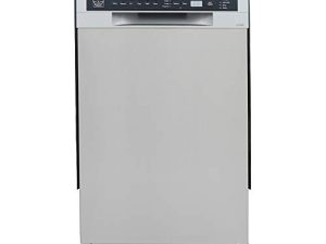 غسالة أطباق Kucht K7740D Professional 18 بوصة مزودة بتحكم أمامي من الفولاذ المقاوم للصدأ