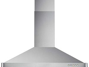 شفاط المطبخ COSMO 63175 30 بوصة على الحائط مع 380 CFM ، مجاري الهواء ، مروحة 3 سرعات ، مرشحات دائمة ، مصابيح LED ، فتحة على الموقد على شكل مدخنة من الفولاذ المقاوم للصدأ