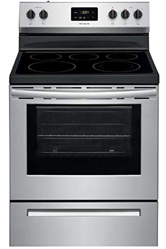 Frigidaire FCRE3052AS نطاق كهربائي قائم بذاته 30 بوصة بسعة 5.3 قدم مكعب للغليان السريع ودرج تخزين أكثر وعناصر قابلة للتوسيع من SpaceWise من الفولاذ المقاوم للصدأ Frigidaire FCRE3052AS نطاق كهربائي قائم بذاته 30 بوصة بسعة 5.3 قدم مكعب للغليان السريع ودرج تخزين أكثر وعناصر قابلة للتوسيع من SpaceWise من الفولاذ المقاوم للصدأ