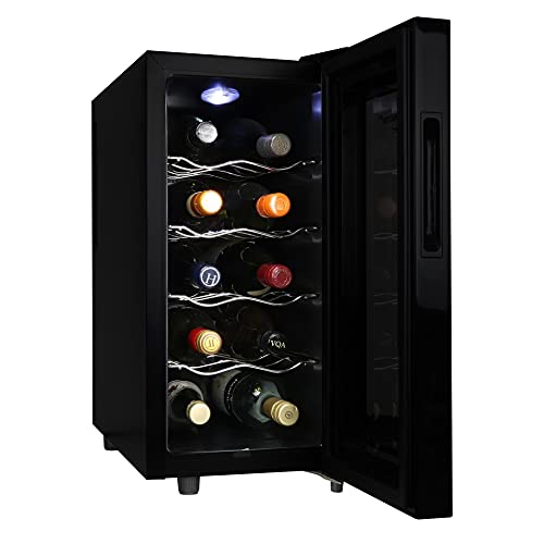 مبرد النبيذ Koolatron Urban Series 10 زجاجات النبيذ ، ثلاجة النبيذ الحرارية ، 1 cu. قدم ثلاجة نبيذ قائمة بذاتها للمطبخ الصغير ، شقة ، شقة ، كوخ ، رف مبرد النبيذ Koolatron Urban Series 10 زجاجات النبيذ ، ثلاجة النبيذ الحرارية ، 1 cu. قدم ثلاجة نبيذ قائمة بذاتها للمطبخ الصغير ، شقة ، شقة ، كوخ ، رف