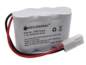 بطارية GEILIENERGY 7.2V متوافقة مع Bissell 2880 Series & Vacuum Models 2880، 2880A، 2880B، 2880C، 2880D، 2880K، 2880Q، 2880T، 2880W، 28801، 28802، 28806