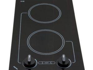 كينيون B41601 6-1 / 2-Inch Caribbean 2-Burner Cooktop with Analog Control UL، 120-volt، Black