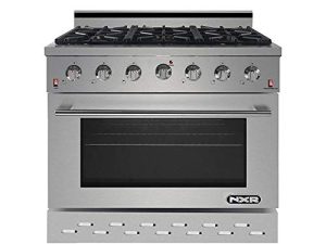 NXR 36 "5.5 cu.ft نطاق غاز البروبان Pro-Style Pro مع فرن حراري سعة ، الفولاذ المقاوم للصدأ SC3611LP