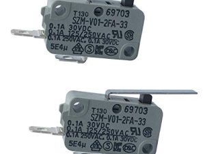 استبدال مفتاح موزع الثلاجة LONYE 6600JB3001C لثلاجة إل جي SZM-V01-2FA-33 PS3529276 (مفتوح بشكل طبيعي) (عبوة من 2)