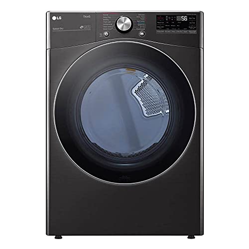 LG DLGX4201B / DLGX4201B / DLGX4201B 7.4 قدم قدم. مجفف غاز تحميل أمامي ذكي من الفولاذ الأسود مع TurboSteam LG DLGX4201B / DLGX4201B / DLGX4201B 7.4 قدم قدم. مجفف غاز تحميل أمامي ذكي من الفولاذ الأسود مع TurboSteam