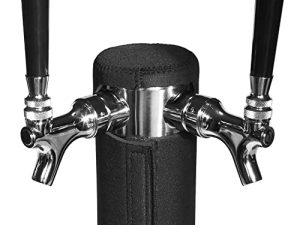عازل برج Kegerator لبرج البيرة - تصميم النيوبرين - مناسب تمامًا لبرج حنفية Kegerator - ملحق مبرد برج البيرة سهل الاستخدام (برج البيرة بقطر 3.0 بوصة)