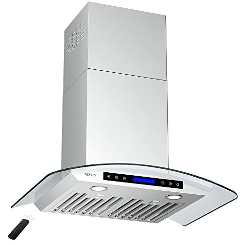 شفاط مطبخ EKON KITCHEN NAP03-30 بوصة مثبت على الحائط من الفولاذ المقاوم للصدأ والزجاج المنحني 900 CFM / 4 سرعات تحكم باللمس مع جهاز تحكم عن بعد وشاشة LCD / 2 قطعة مصباح LED 3 وات / 2 قطعة مرشحات يربك شفاط مطبخ EKON KITCHEN NAP03-30 بوصة مثبت على الحائط من الفولاذ المقاوم للصدأ والزجاج المنحني 900 CFM / 4 سرعات تحكم باللمس مع جهاز تحكم عن بعد وشاشة LCD / 2 قطعة مصباح LED 3 وات / 2 قطعة مرشحات يربك