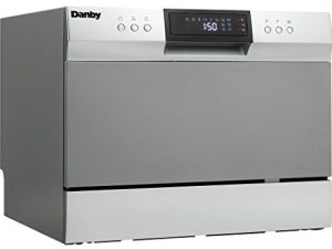 Danby DDW631SDB غسالة أطباق مع 6 إعدادات للأماكن وسلة فضيات ، شاشة LED ، Energy Star