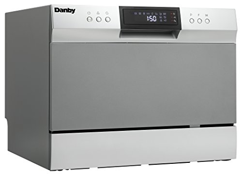 Danby DDW631SDB غسالة أطباق مع 6 إعدادات للأماكن وسلة فضيات ، شاشة LED ، Energy Star Danby DDW631SDB غسالة أطباق مع 6 إعدادات للأماكن وسلة فضيات ، شاشة LED ، Energy Star