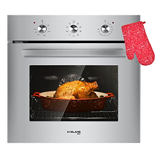 فرن جدار واحد ، GASLAND Chef ES609MS 24 "فرن حائط كهربائي مدمج ، 240V 3200W 2.3Cu.f فرن حائط حراري مع مشواة ، 9 أوضاع للطهي ، تحكم ميكانيكي بمقبض ، نافذة شفافة ، غير القابل للصدأ فرن جدار واحد ، GASLAND Chef ES609MS 24 "فرن حائط كهربائي مدمج ، 240V 3200W 2.3Cu.f فرن حائط حراري مع مشواة ، 9 أوضاع للطهي ، تحكم ميكانيكي بمقبض ، نافذة شفافة ، غير القابل للصدأ