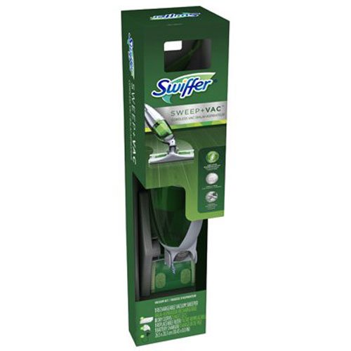 مكنسة ومكنسة لاسلكية قابلة لإعادة الشحن من شركة Procter & Gamble 92704 Swiffer ، عبوة من قطعة واحدة ، باللون الأخضر والرمادي مكنسة ومكنسة لاسلكية قابلة لإعادة الشحن من شركة Procter & Gamble 92704 Swiffer ، عبوة من قطعة واحدة ، باللون الأخضر والرمادي