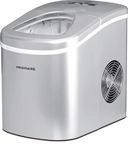 آلة صنع الثلج Frigidaire EFIC118-SILVER-KL ، سطح مدمج ، فضي آلة صنع الثلج Frigidaire EFIC118-SILVER-KL ، سطح مدمج ، فضي
