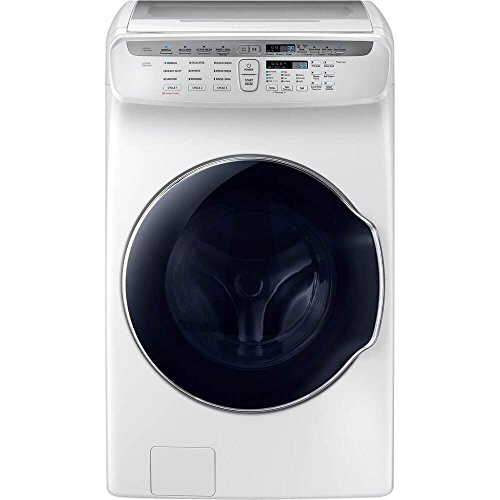 سامسونج WV55M9600AW 5.5 كو. قدم. غسالة بخار FlexWash بيضاء WV55M9600AW / A5 سامسونج WV55M9600AW 5.5 كو. قدم. غسالة بخار FlexWash بيضاء WV55M9600AW / A5