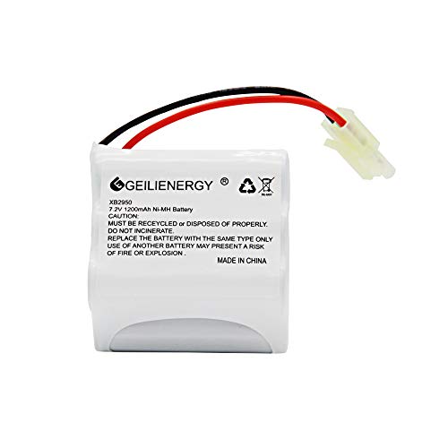 بطارية GLEPOWEER 7.2V 1200mAh متوافقة مع Shark XB2950 V2950 V2950A V2945Z V2945 مكنسة الأرضيات والسجاد بطارية GLEPOWEER 7.2V 1200mAh متوافقة مع Shark XB2950 V2950 V2950A V2945Z V2945 مكنسة الأرضيات والسجاد