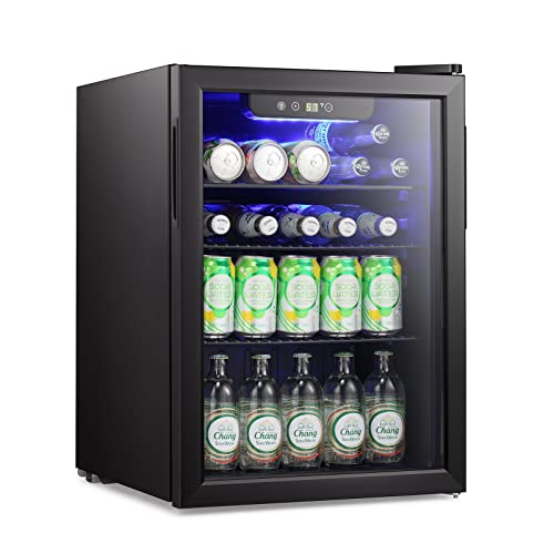 Antarctic Star Mini Fridge-100 يمكن المشروبات ثلاجة مشروبات مبرد نبيذ باب زجاجي أمامي شفاف مشروب صغير يعمل باللمس لصودا البيرة بار مكتب المنزل 2.6 قدم مكعب Antarctic Star Mini Fridge-100 يمكن المشروبات ثلاجة مشروبات مبرد نبيذ باب زجاجي أمامي شفاف مشروب صغير يعمل باللمس لصودا البيرة بار مكتب المنزل 2.6 قدم مكعب