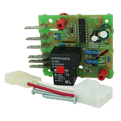 EvertechPRO 4388932 استبدال مؤقت التحكم في تذويب الثلاجة لـ Whirlpool 2154958 2154985 2169267 2169269 EvertechPRO 4388932 استبدال مؤقت التحكم في تذويب الثلاجة لـ Whirlpool 2154958 2154985 2169267 2169269