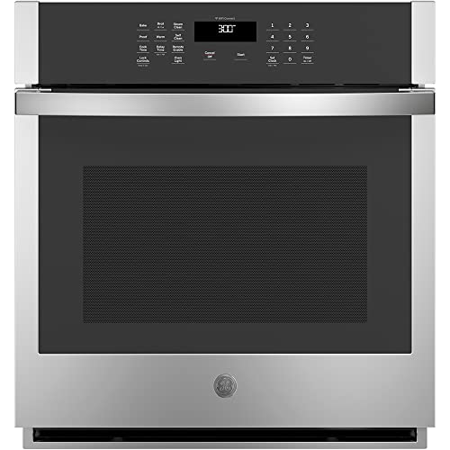 فرن جدار واحد مدمج ذكي GE® 27 " فرن جدار واحد مدمج ذكي GE® 27 "