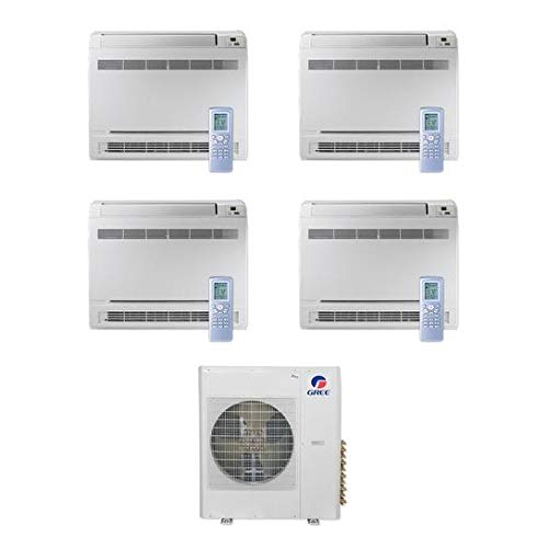جري 42،000 BTU Multi21 + مكيف هواء سبليت صغير ثنائي المنطقة ، مضخة حرارية 208-230 فولت (9-9-12-18) جري 42،000 BTU Multi21 + مكيف هواء سبليت صغير ثنائي المنطقة ، مضخة حرارية 208-230 فولت (9-9-12-18)
