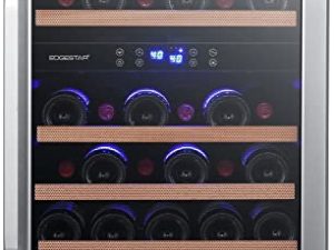 مبرد نبيذ EdgeStar CWF380DZ مقاس 19 بوصة بعرض 38 زجاجة