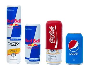 أغطية علب البيرة و Seltzer - إخفاء البيرة / Seltzer في غلاف سيليكون - تتوافق أغطية Seltzer & Beer مع Truly ، White-Claw ، و 12oz Beer! هدايا الكمامة له ولها! (2 سلتزر و 2 غطاء بيرة)