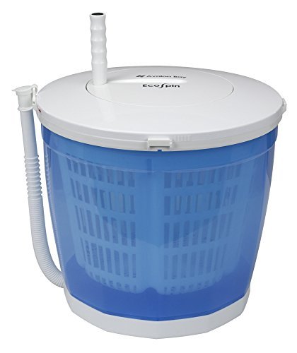 Avalon Bay EcoSpin ، غسالة ملابس يدوية محمولة مرفوعة يدويًا غير كهربائية ومجفف دوار ، غسالة / مجفف سطح الطاولة للتخييم أو الشقق أو RV's أو الملابس الرقيقة Avalon Bay EcoSpin ، غسالة ملابس يدوية محمولة مرفوعة يدويًا غير كهربائية ومجفف دوار ، غسالة / مجفف سطح الطاولة للتخييم أو الشقق أو RV's أو الملابس الرقيقة